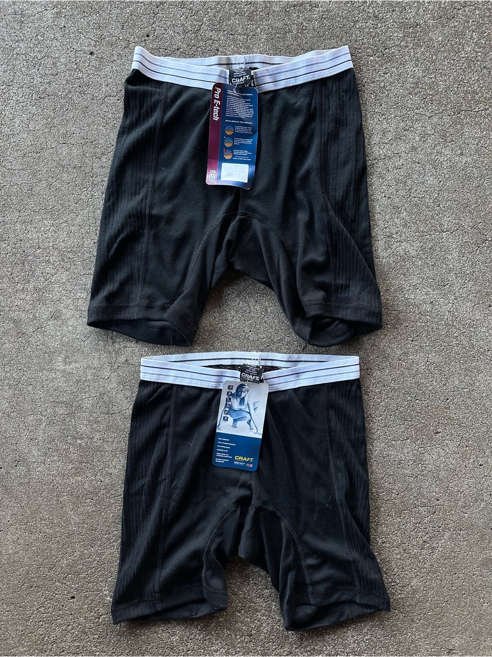 Craft Sportswear Black Boxer Briefs Set of 2